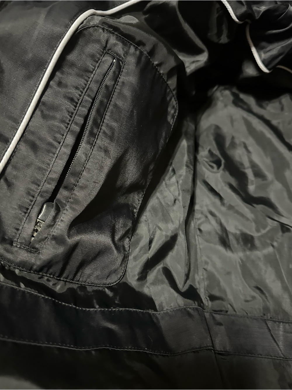 Adidas Black Quilted Belted Puffer Coat with Hood - Picture 12 of 14
